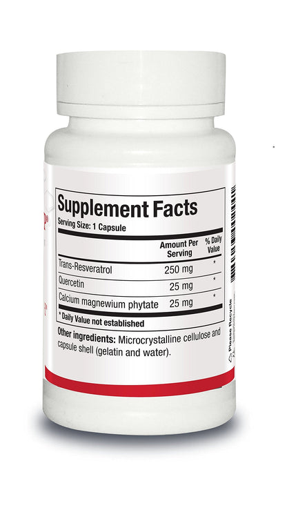 Biotics ResveraSirt HP — Dr. Mark Houston Formulated, Trans-Resveratrol & Quercetin, 30 Capsules
