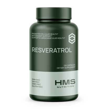 Resveratrol 1400mg 120 Capsules | High Potency Trans-Resveratrol, Antioxidants & Heart Health