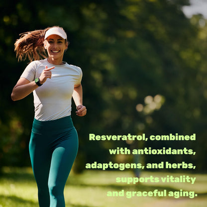 Resveratrol Complex 2000mg – 240 Veggie Capsules | NAD, Quercetin & More