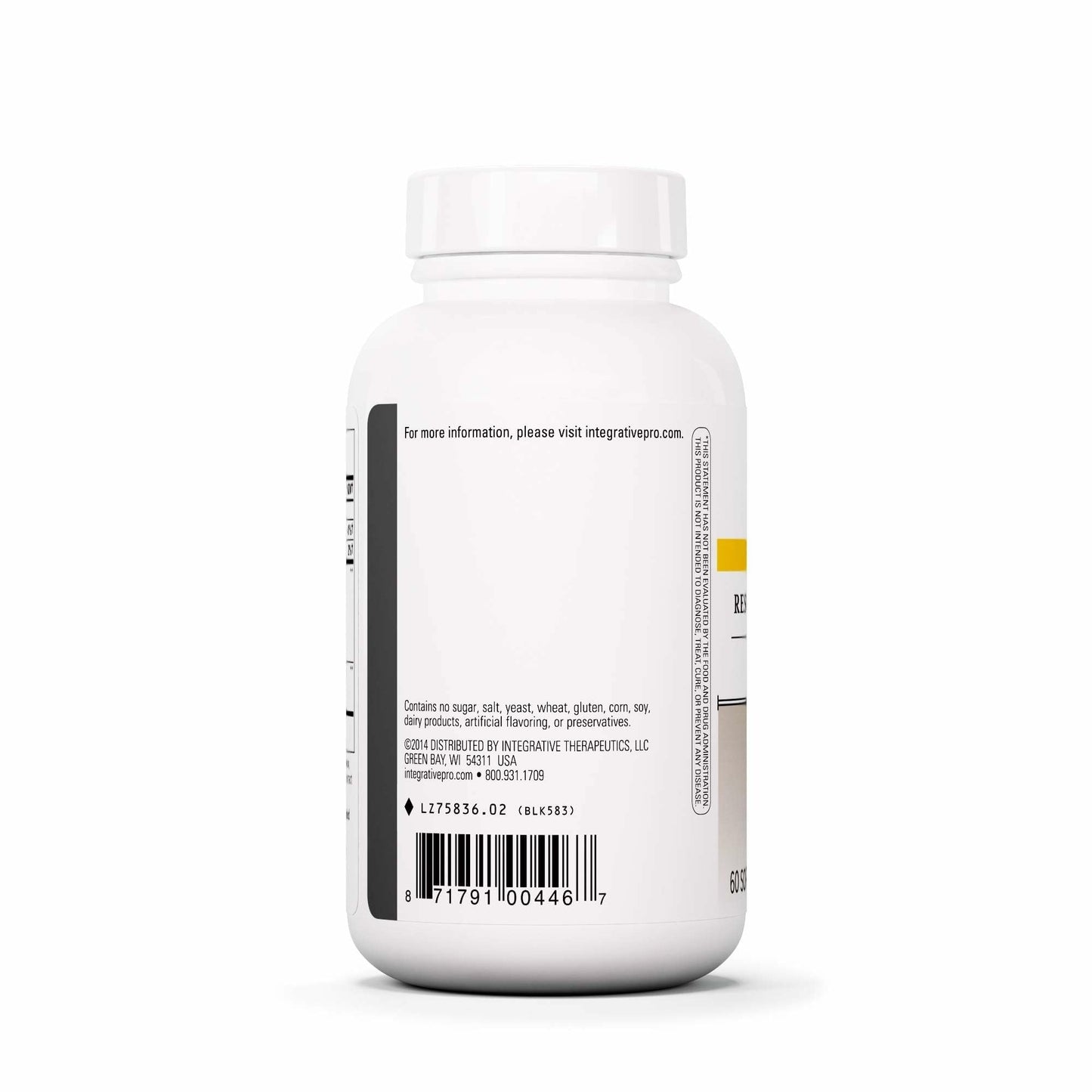 Integrative Therapeutics Resveratrol Ultra HP - Heart Health Support | 60 Softgels | Gluten-Free & Non-Soy