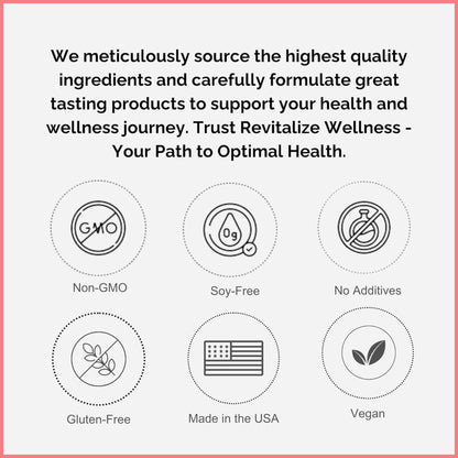 Revitalize Wellness Vitamin C Juice Powder – 1000 mg Vitamin C (Ascorbic Acid) per Serving | No Sugar Added | Strawberries & Cream | 120 Servings