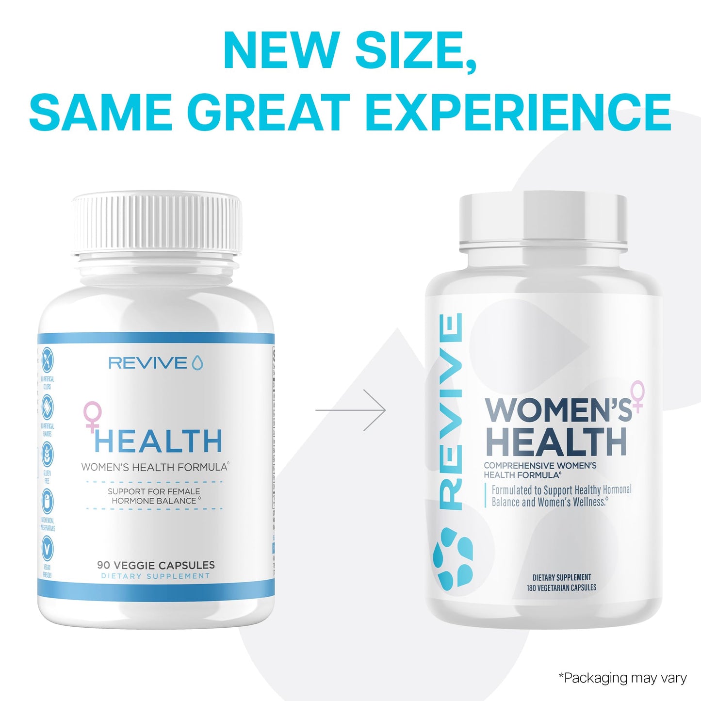 Revive MD Hormone Balance for Women – Hormone Support Supplement (180 Capsules)