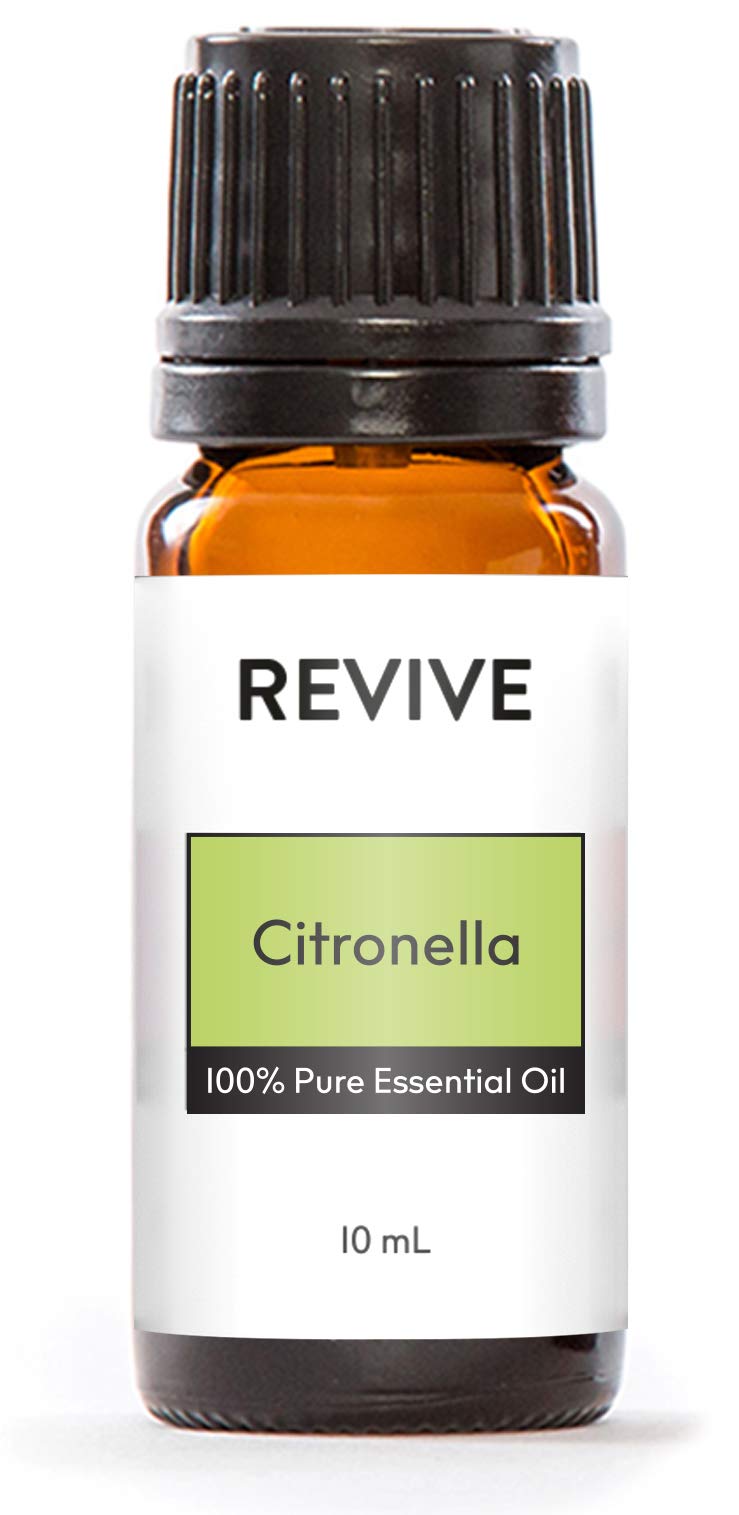 REVIVEEO Citronella Essential Oil – 100% Pure Therapeutic Grade for Diffuser, Humidifier, Massage & Aromatherapy