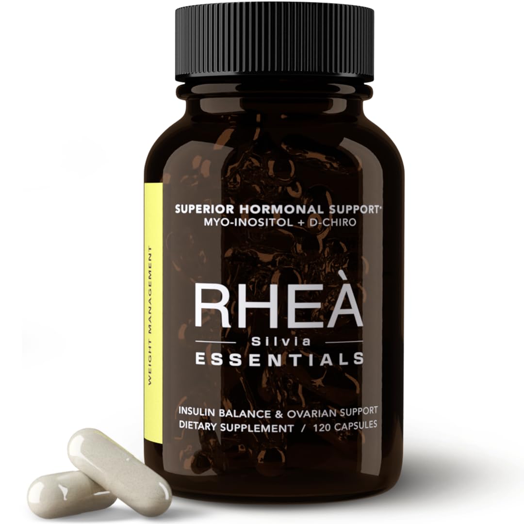 Rhea Myo-Inositol & D-Chiro Inositol for Women | 40:1 Ratio, Hormonal Balance & Ovarian Health | 30 Servings