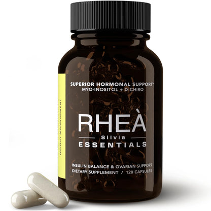 Rhea Myo-Inositol & D-Chiro Inositol for Women | 40:1 Ratio, Hormonal Balance & Ovarian Health | 30 Servings