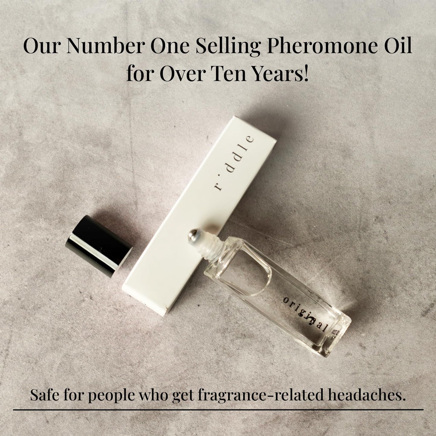 Riddle Original Roll-On Pheromone Perfume Made in USA | Cruelty-Free