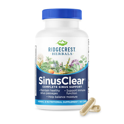 RidgeCrest SinusClear – Complete Sinus & Nasal Health (60 Veg Caps)