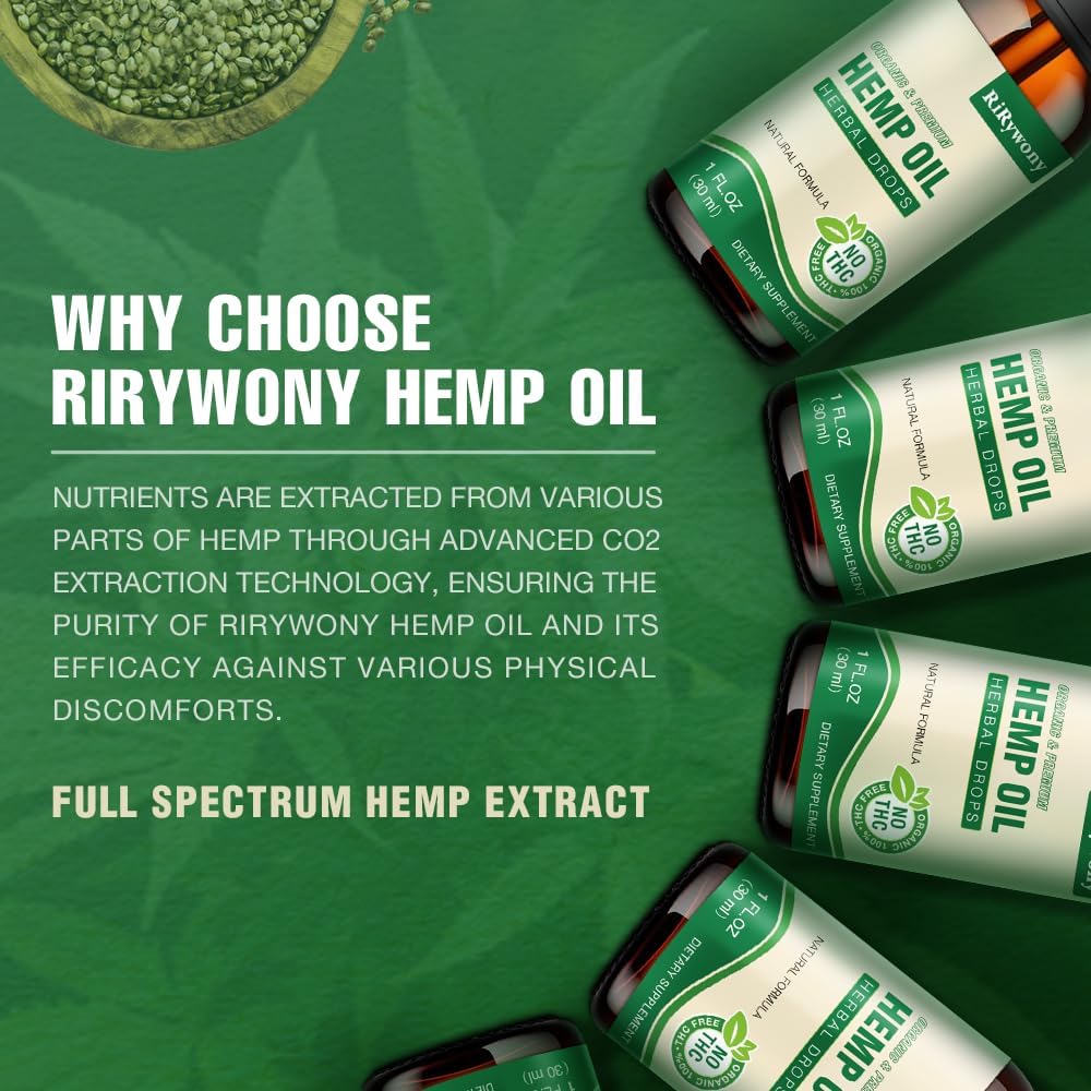 (3-Pack) High Potency Hemp Oil 25,000 Max Strength - Organic, Vegan, Non-GMO
