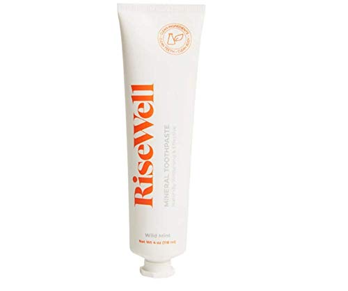 RiseWell Japanese Style Toothpaste, Natural – Fluoride-Free, Hydroxyapatite