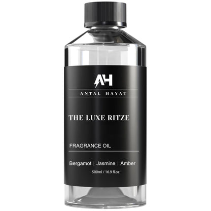 Ritz-Carlton Inspired Diffuser Oil 500ml – Bergamot, Jasmine & Amber