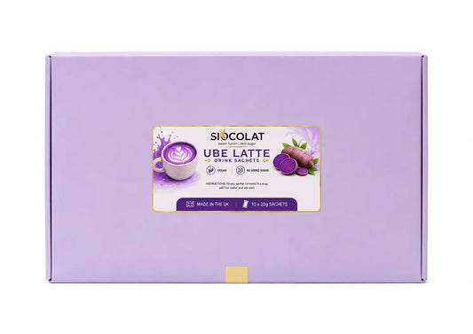 Siocolat Vegan Ube Latte | 10 x 20g Sachets