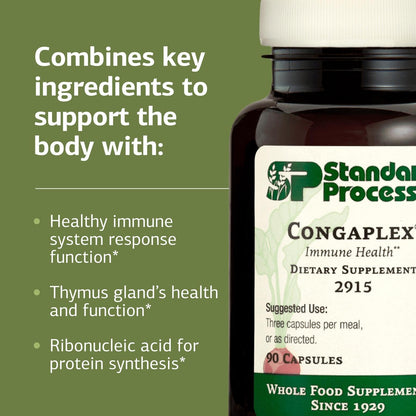 Congaplex Thymus Gland Support – 90 Capsules | Standard Process