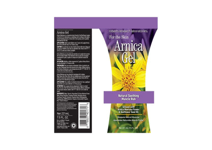 Robert Research Laboratories Arnica Gel, 7.5 oz – Natural Skin Support