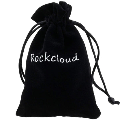 rockcloud Colorful Lava Rock Heart Pocket Stones – 10 Pcs Aromatherapy Diffuser Set