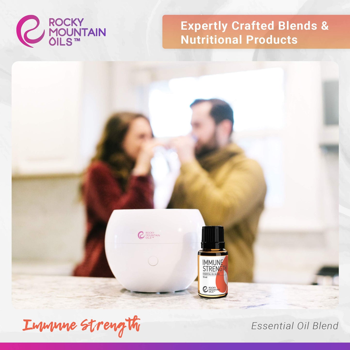 Rocky Mountain Oils Immune Strength Essential Oil Blend - 15ml