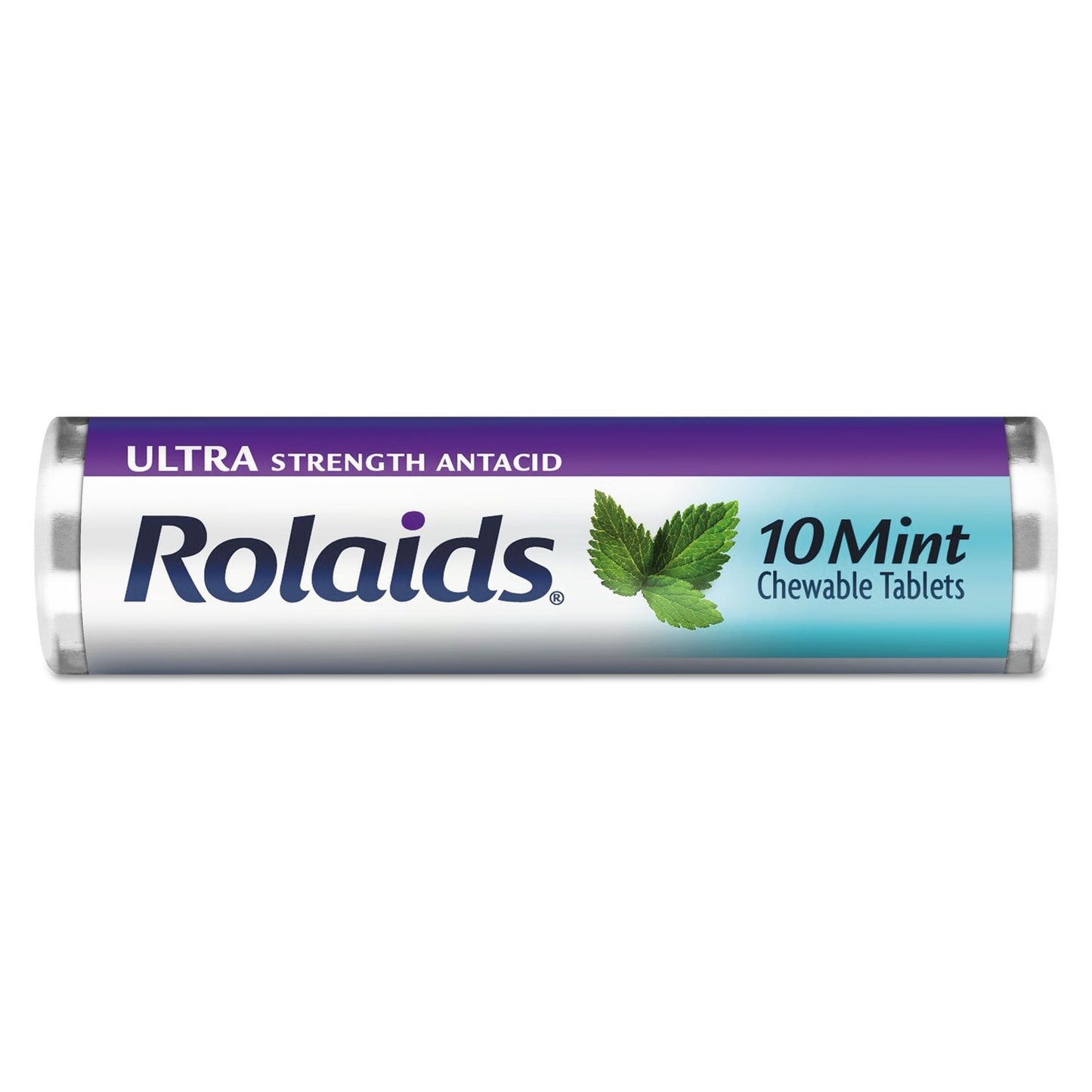 Rolaids R10034 Ultra Strength Mint Chewable Antacid Tablets – 120 Count (12 Rolls)