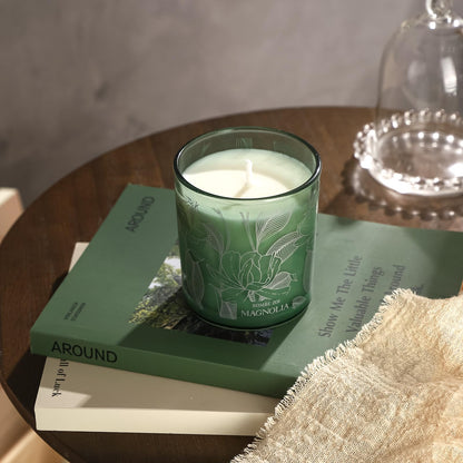 ROMIIE ZOI Magnolia Scented Candle – 6oz Soy Wax Jar
