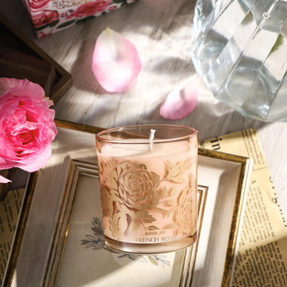ROMIIE ZOI French Rose Scented Candle - 6oz Soy Jar | Gifts for Women
