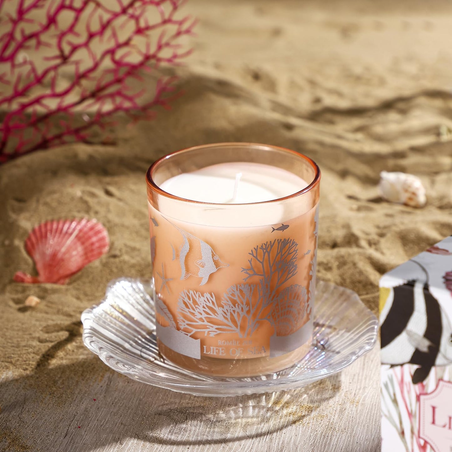 ROMIIE ZOI Life of Sea Scented Candle – 6oz Soy Wax Jar (170g)