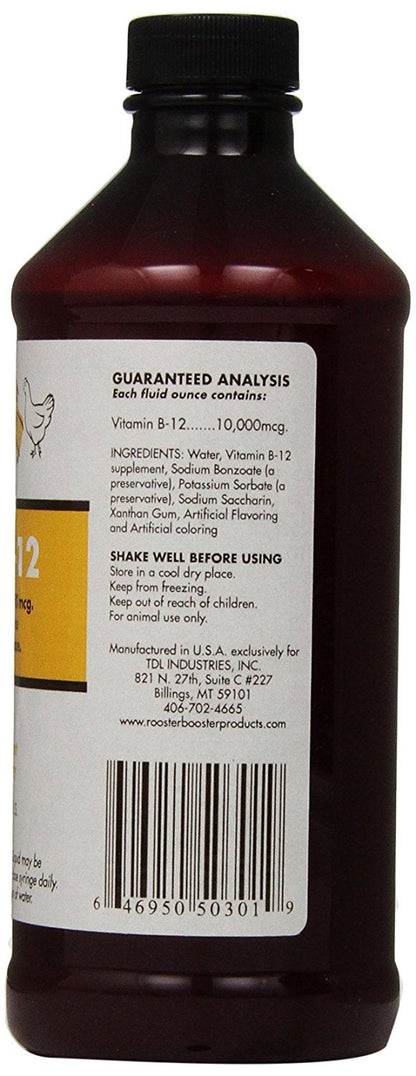 Rooster Booster B-12 Liquid 16-Oz (2-Pack) | Premium Poultry Vitamin