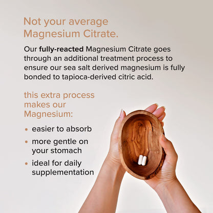 Potent & Pure Magnesium & Zinc Complex by Rootcha | Fully Reacted Magnesium with Chelated Zinc Picolinate | 120 Capsules