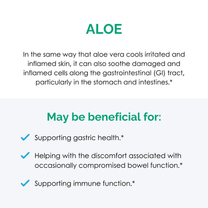 Rootcology Aloe Vera for GI Support by Dr. Izabella Wentz | 200:1 Whole Aloe Leaf Capsules - 60 Vegetarian Capsules