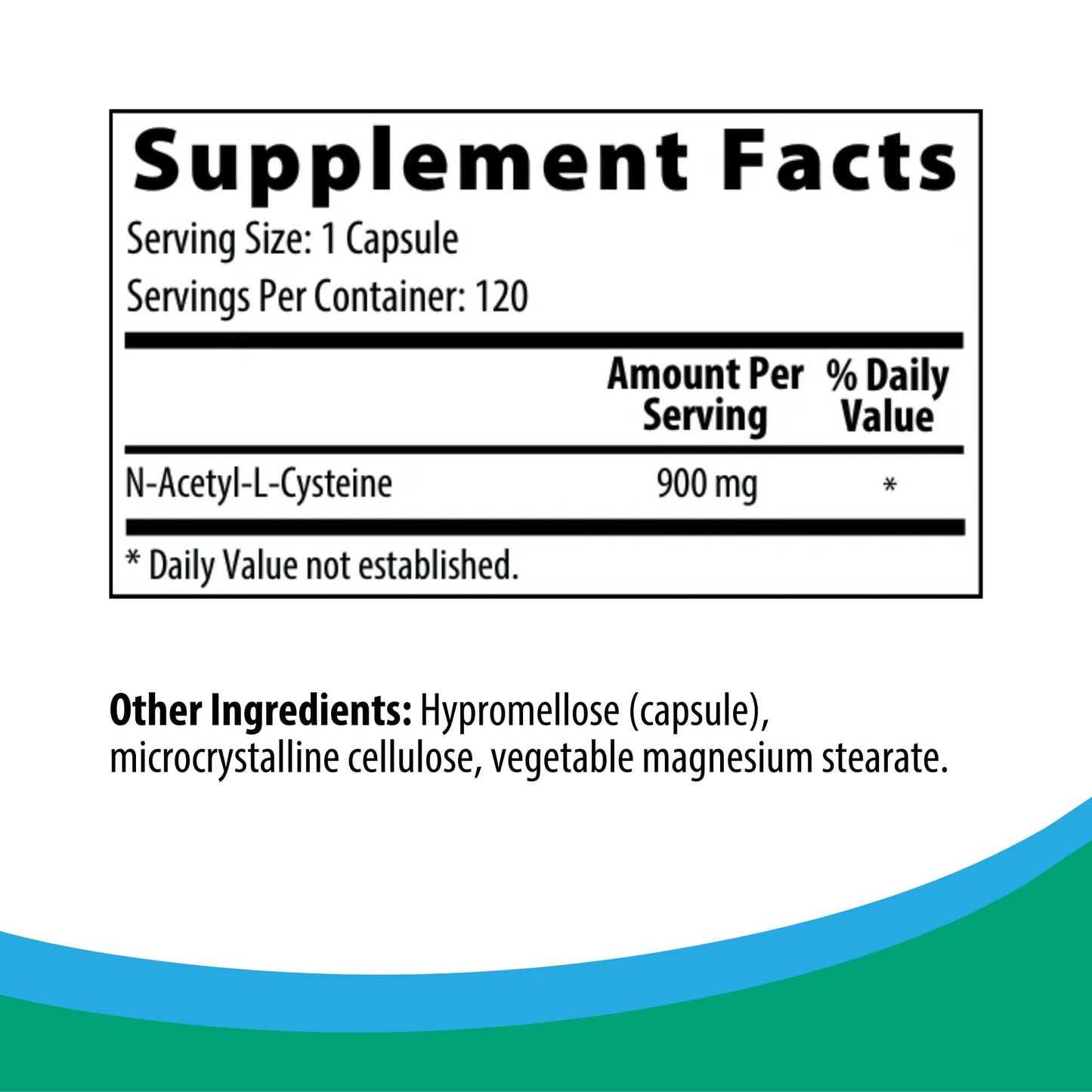 Rootcology by Dr. Izabella Wentz | Pure N-Acetyl Cysteine | (NAC) 900mg | 120 Capsules