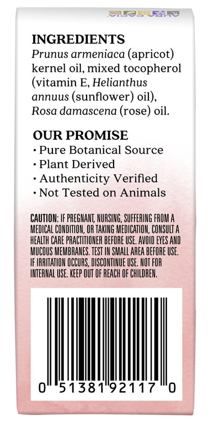 Aura Cacia Rose Roll-On – 0.31 fl oz | Rose Essential Oil Blend