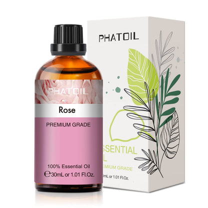 Rose Essential Oil 30ml | PHATOIL Pure Essential Oil for Diffusers & DIY