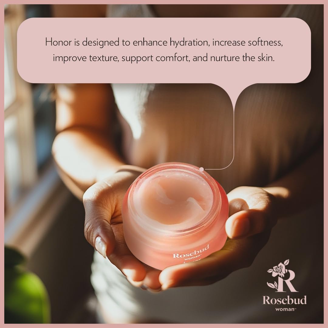 Rosebud Woman Honor Vaginal Moisturizer Balm – Hormone-Free Organic Intimate Hydration