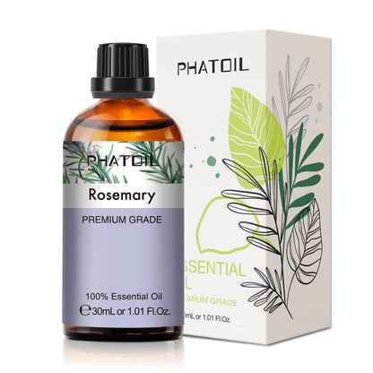 Rosemary Essential Oil 30ml | PHATOIL Premium Aromatherapy Oil for Diffusers, DIY Soap & Candles