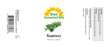 Rosemary Essential Oil 16 oz for Hair Growth, Skin & Aromatherapy | Sun Essential Oils
