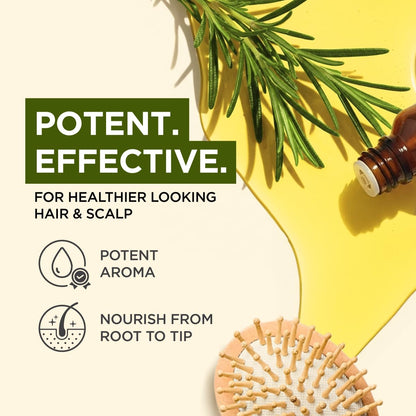 Gya Labs Rosemary Essential Oil 0.34 fl oz – 100% Pure for Hair, Skin, Diffuser & Candles