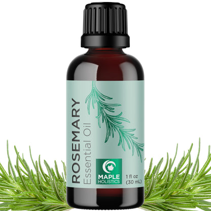 Pure Rosemary Oil for Hair, Skin & Nails | 100% Pure & Undiluted (1 fl oz)