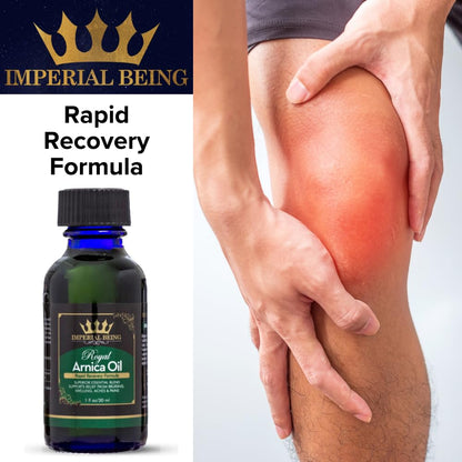 Royal Arnica Oil – Organic Herbal Blend for Muscle Recovery, Bruises & Joint Flexibility (1oz)