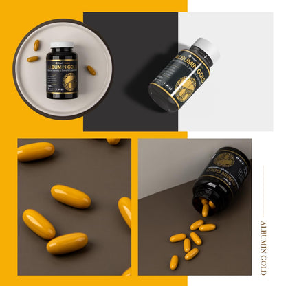 Royal Canadian Albumin Gold 1700mg – Liver & Kidney Support (30 x 1700mg Capsules)