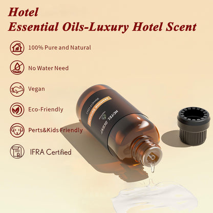 Royal Tranquility Essential Oil – Hotel Diffuser Oil for Aromatherapy | Lemon, Jasmine & Amber