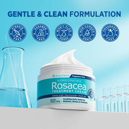 Roycederm Rosacea Treatment with Azelaic Acid – Redness Relief & Corrector for Sensitive Skin