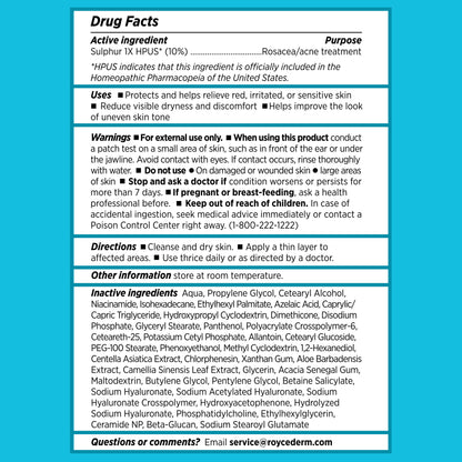 Roycederm Rosacea Treatment with Azelaic Acid – Redness Relief & Corrector for Sensitive Skin