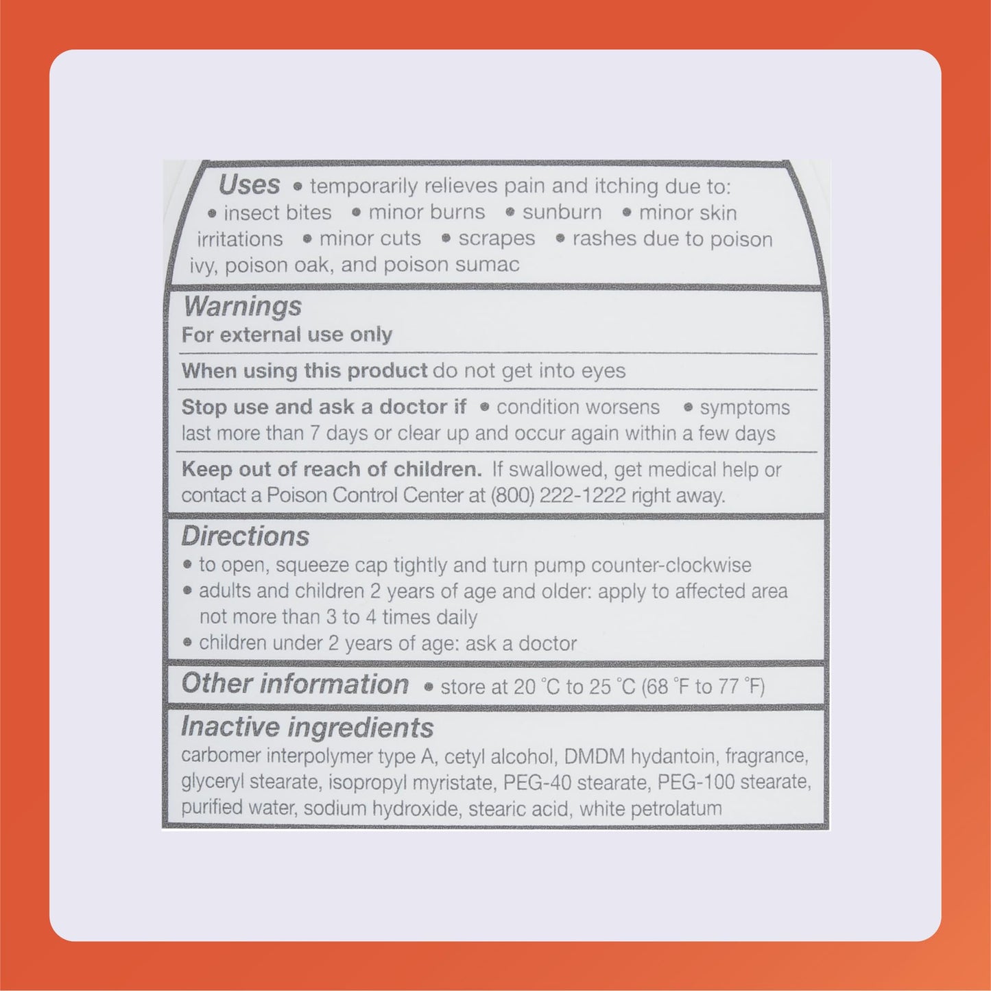 Rugby Anti-Itch Lotion – Camphor 0.5% & Menthol 0.5% | Cooling Relief 7.5 oz