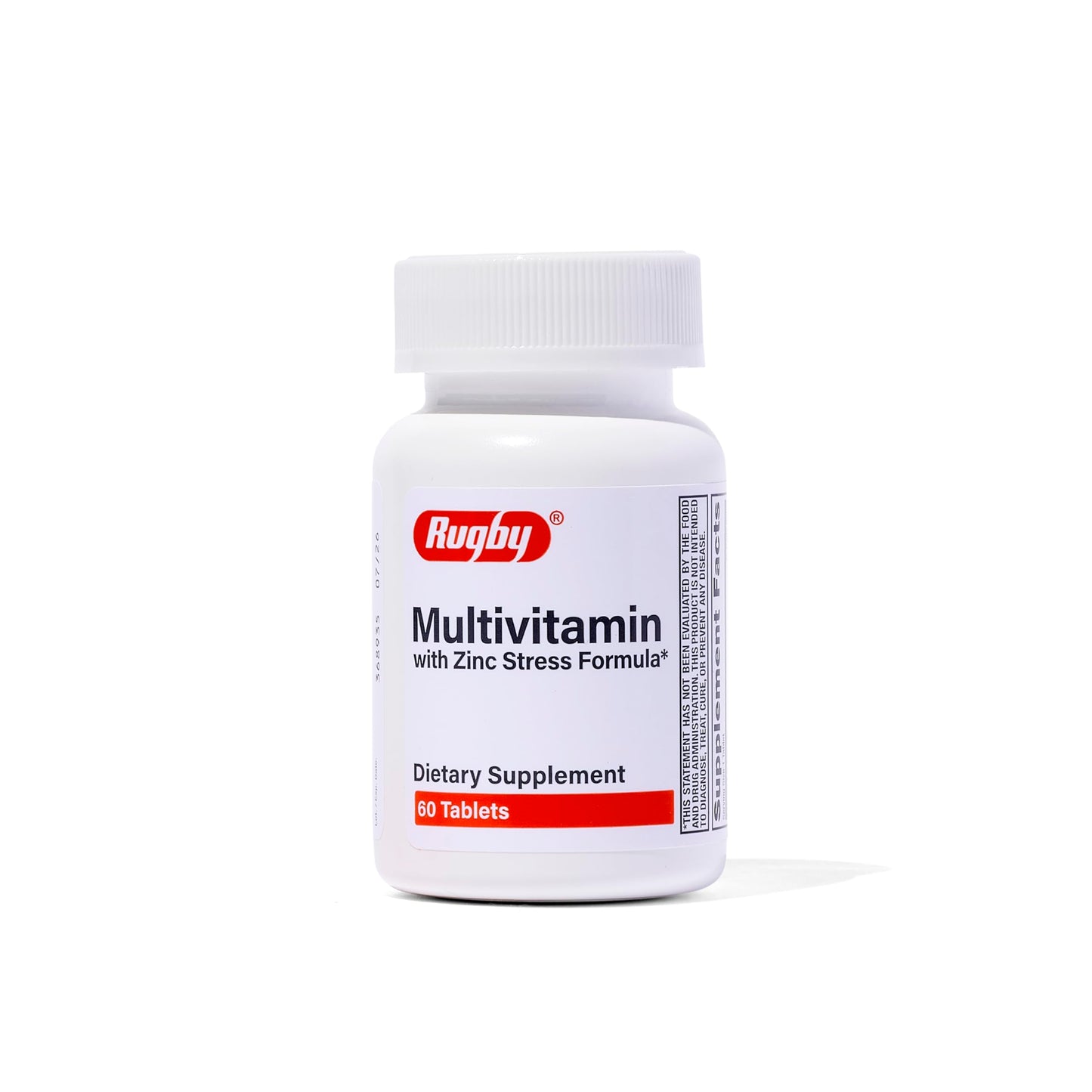 Rugby Multivitamin with Zinc Stress Formula - 60 Tablets