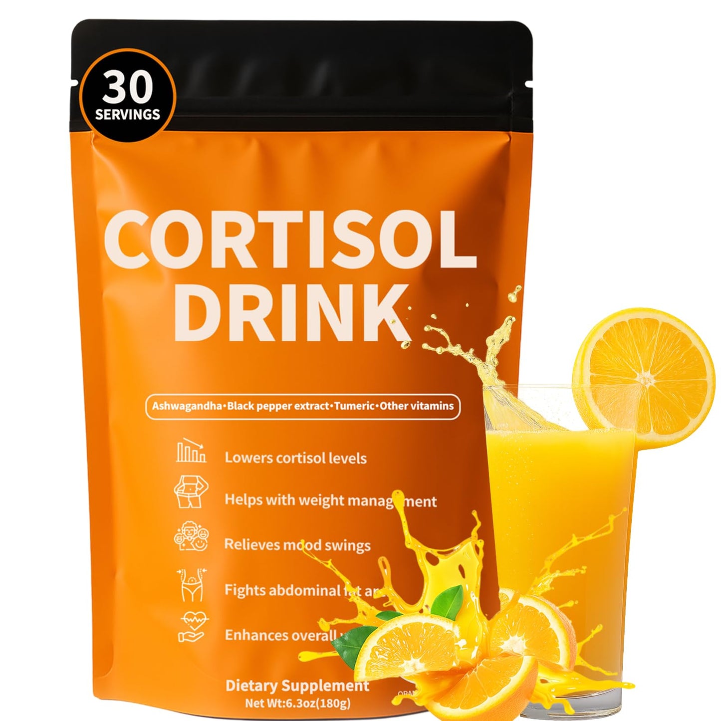 Rulinal Cortisol Drink Powder | Balance Stress & Enhance Focus for Women