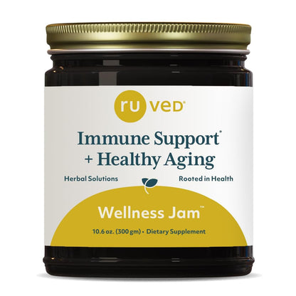 ruved Wellness Jam - Amla Jam with Honey, Immune & Digestive Support | Ayurvedic Amla & Ashwagandha