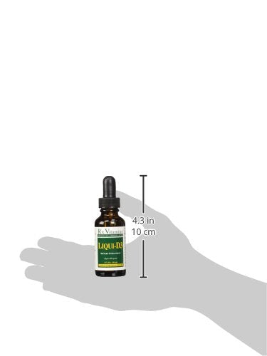 Rx Vitamins Liqui-D3 2000 IU – 1 Fl Oz (Pack of 1) | Vitamin D3 Liquid Supplement