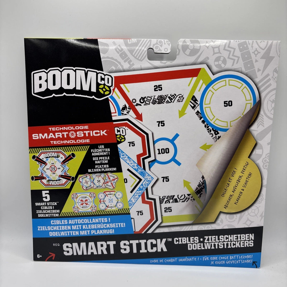 BOOMco Smart Stick Target Stickers – Pack of 5