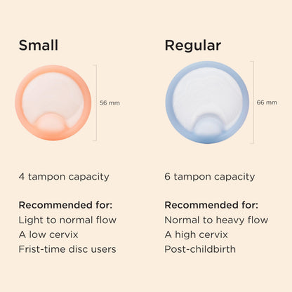 Saalt Menstrual Disc Duo – 12-Hour Reusable Period Disc, BPA & Latex Free