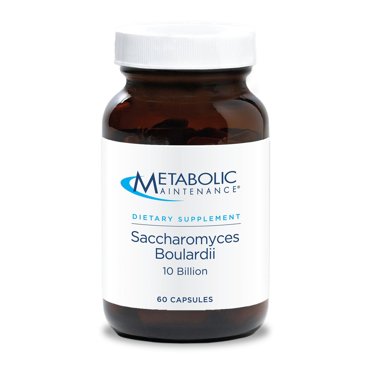 Metabolic Maintenance Saccharomyces boulardii Probiotic – Shelf-Stable 10B CFU (60 Caps) | Gut Health & Immunity