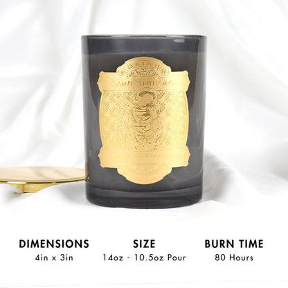 Saint Anthony of Padua Scented Candle with Prayer Coin – Finding Love & Lost Articles | 80-Hour Soy Coconut Aromatherapy (Special Edition)