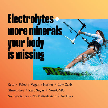 SALTT Minerals Drops – Electrolyte Balance (Cu, Mg, Cr, Zn, B, Se) | Zero Sugar | 2 oz Travel Size | Keto Chow