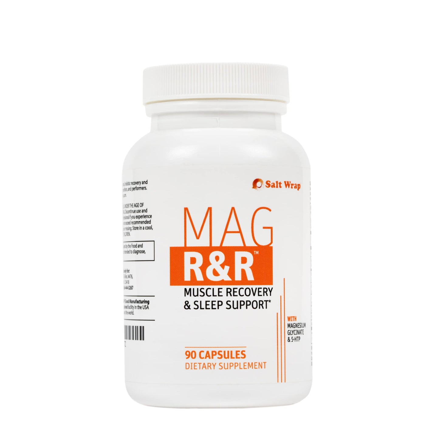 SaltWrap Mag R&R: Nighttime Cramps & Sleep Support, 90 Capsules